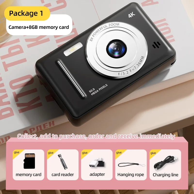 Camera Retro 4K Digital